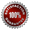 100% Satisfaction Guaranteed
