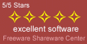 Excellent Software 5 Stars Award