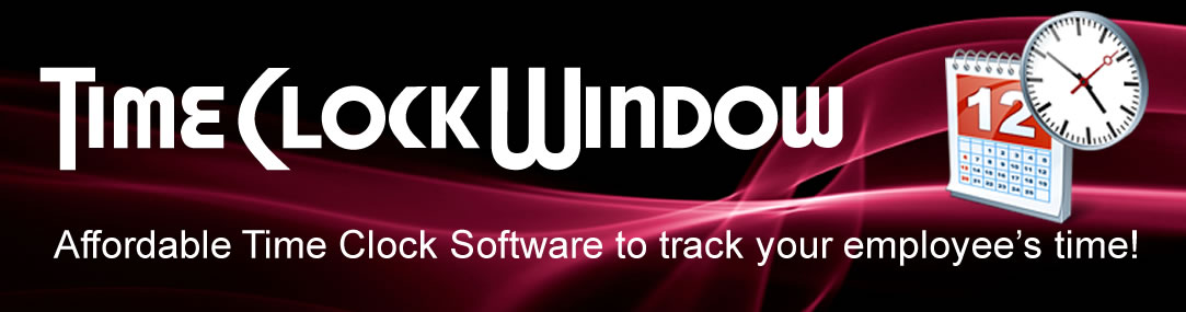 TimeClockWindow Time Clock Software
