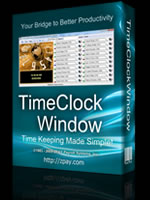 TimeClockWindow Software Time Clock