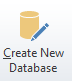 3. Create New Database Button